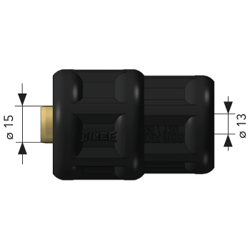 Dinse Schweißkabeladapter Reduzierstück DIX RSS 95/120